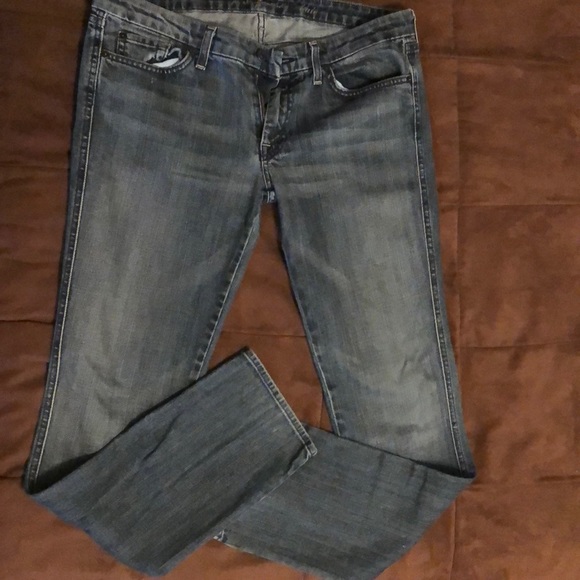 7 For All Mankind Denim - 7 For All Mankind straight leg jean